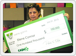 Cash 5 winner